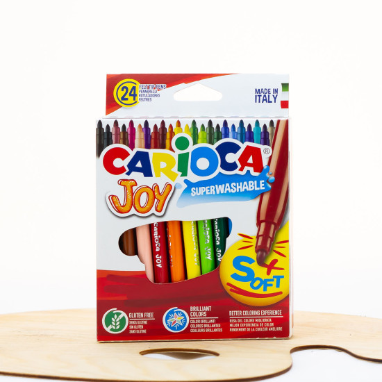 Flomasteriai JOY CARIOCA 24 vnt.
