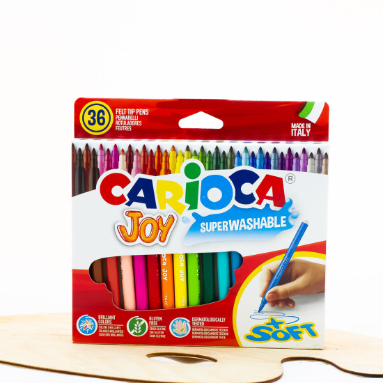 Flomasteriai JOY CARIOCA 36 vnt.