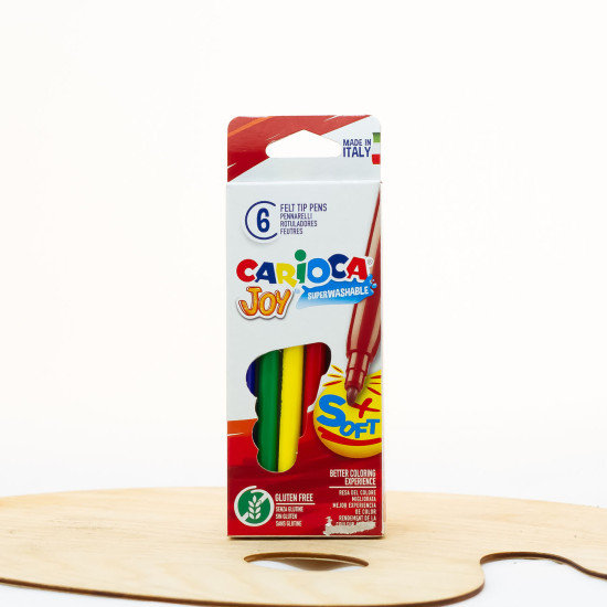 Flomasteriai JOY CARIOCA 6 vnt.