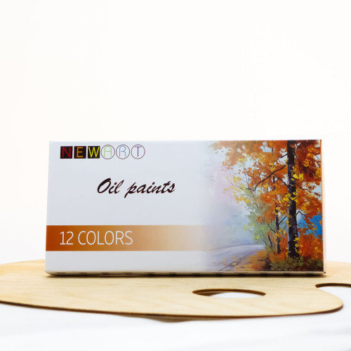 Aliejinių dažų rinkinys NEWART 12x12ml