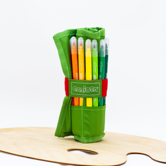 Flomasteriai dvipusiai BIRELLO CARIOCA, 24 spalvos