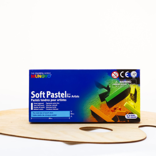 Sausų pastelių rinkinys „Mungyo“ 12vnt