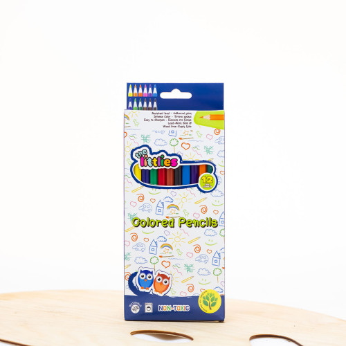 Spalvotų pieštukų rinkinys „Luna“, 12vnt