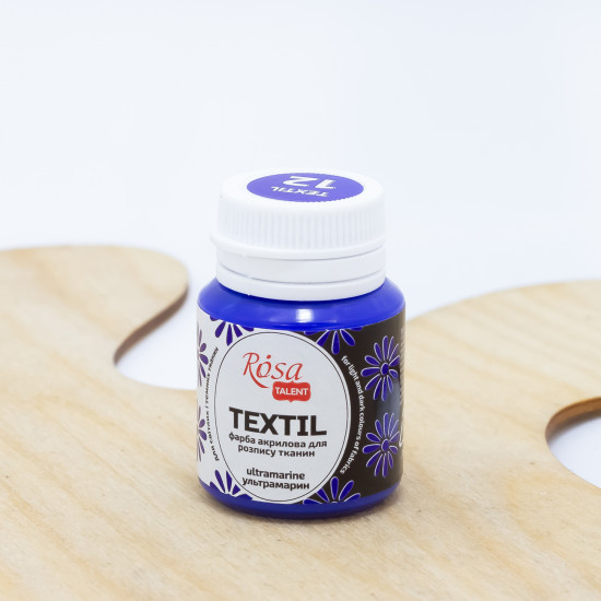 Dažai tekstilei Rosa Talent 20ml, ultramarinas
