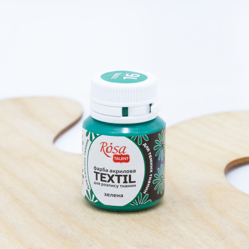 Dažai tekstilei Rosa Talent 20ml, žali