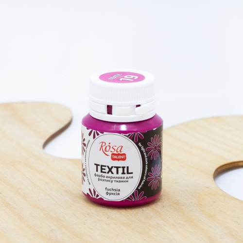Dažai tekstilei Rosa Talent 20ml, fuchsia
