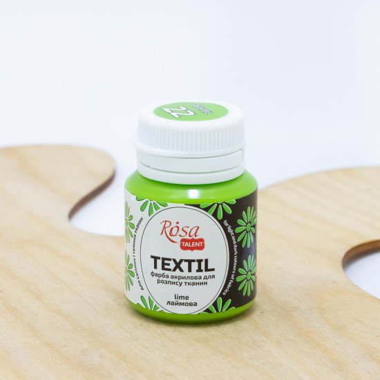 Dažai tekstilei Rosa Talent 20ml, laimas