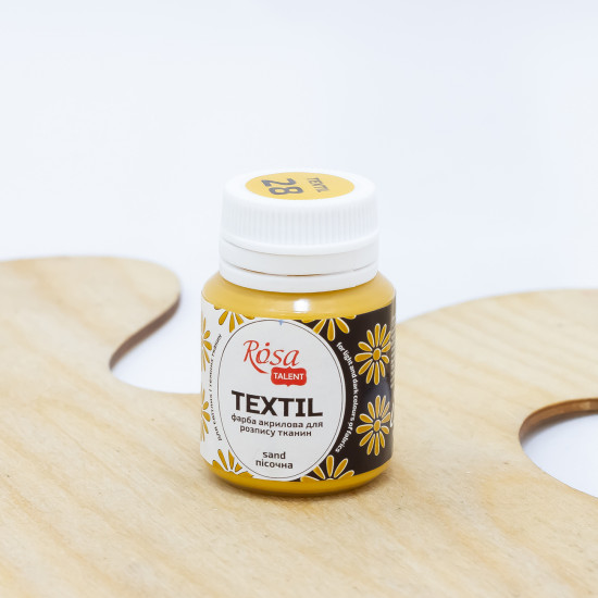 Dažai tekstilei Rosa Talent 20ml, smėlio