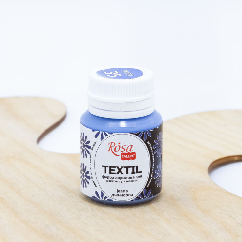 Dažai tekstilei Rosa Talent 20ml, jeans spalvos