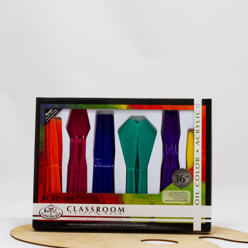 Plastikinių mentelių ir peilių rinkinys, 36vnt