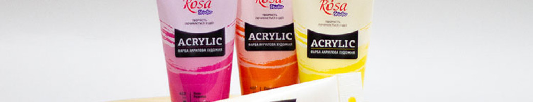 Akriliniai dažai "Rosa studio" 75ml